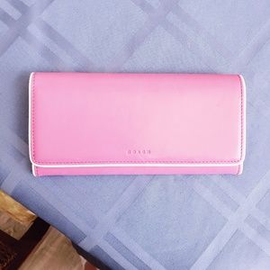 Coach checkbook wallet